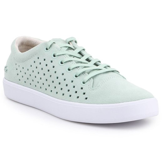Buty Lacoste Tamora Lace W 7-31CAW01351R1 zielone ze sklepu ButyModne.pl w kategorii Trampki damskie - zdjęcie 177967218