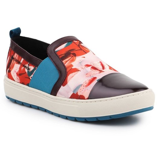 Buty Geox D Breeda A W D642QA-0AN54-C7V7J wielokolorowe ze sklepu ButyModne.pl w kategorii Trampki damskie - zdjęcie 177967257