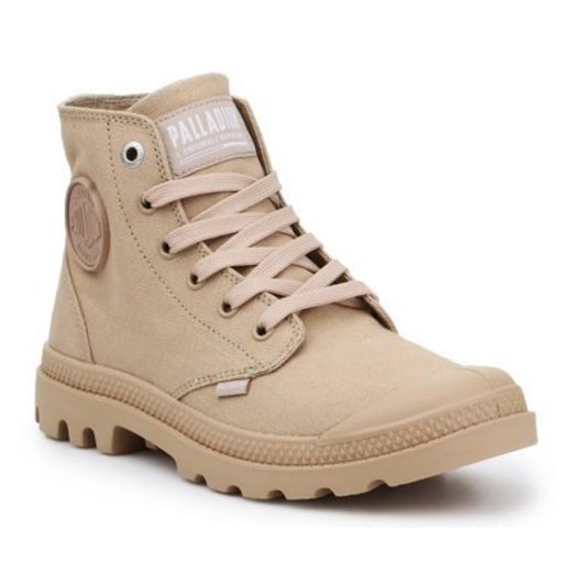 Buty Palladium Pampa Hi Mono 73089-271 beżowy ze sklepu ButyModne.pl w kategorii Workery damskie - zdjęcie 177967345