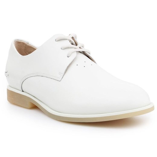 Buty Lacoste Cambrai 316 3 Caw 7-32CAW0153098 białe ze sklepu ButyModne.pl w kategorii Półbuty damskie - zdjęcie 177967399