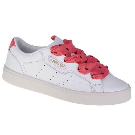 Buty adidas Sleek FY6679 białe ze sklepu ButyModne.pl w kategorii Buty sportowe damskie - zdjęcie 177967469