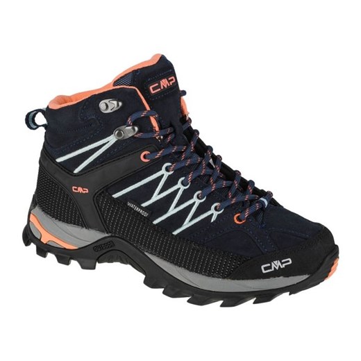 Buty CMP Rigel Mid 3Q12946-92AD czarne ze sklepu ButyModne.pl w kategorii Buty trekkingowe damskie - zdjęcie 177967555