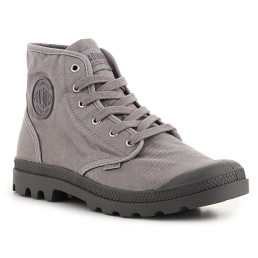 Buty Palladium Pampa High Hi 02352-071-M Gray Flannel szare Palladium 46 ButyModne.pl