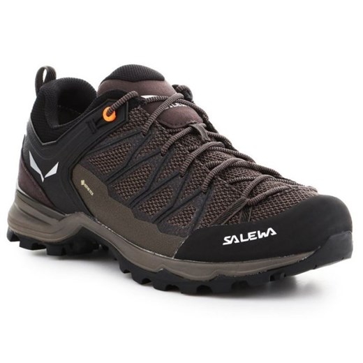 Buty trekkingowe Salewa Mtn Trainer Lite Gtx 61361-7512 brązowe ze sklepu ButyModne.pl w kategorii Buty trekkingowe męskie - zdjęcie 177967578