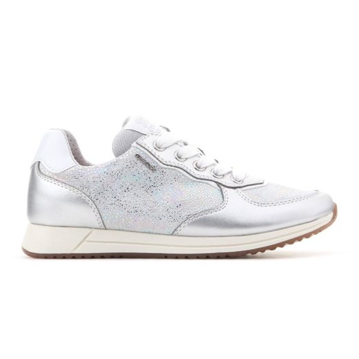 Buty Geox J Jensea G.D J826FD 007NF C1355 srebrny ze sklepu ButyModne.pl w kategorii Buty sportowe dziecięce - zdjęcie 177967609