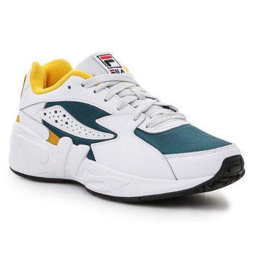 Buty Fila Mindblower 1010574-02F białe ze sklepu ButyModne.pl w kategorii Buty sportowe męskie - zdjęcie 177967626