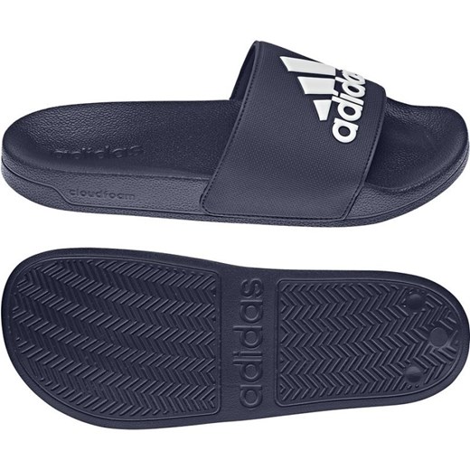 Klapki adidas Adilette GZ3774 niebieskie ze sklepu ButyModne.pl w kategorii Klapki męskie - zdjęcie 177967676