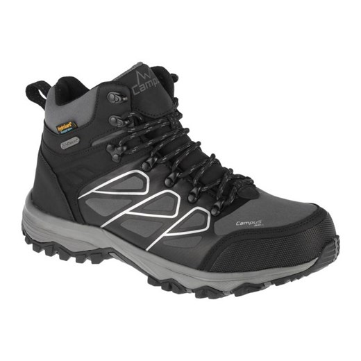 Buty Campus Kamet High CM0105321230 czarne ze sklepu ButyModne.pl w kategorii Buty trekkingowe męskie - zdjęcie 177967736