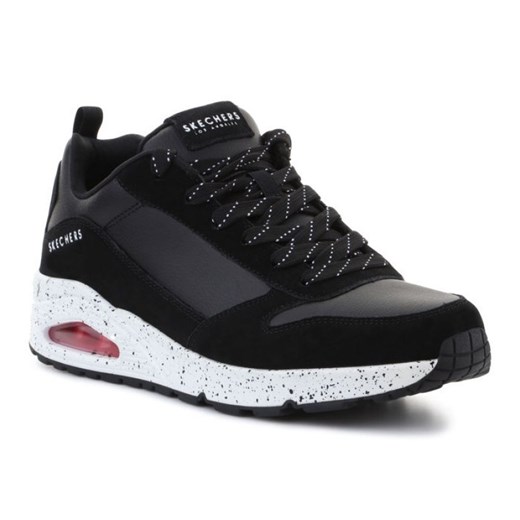 Buty Skechers 232153-BKW czarne ze sklepu ButyModne.pl w kategorii Buty sportowe męskie - zdjęcie 177967757