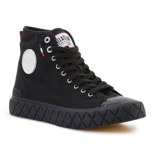 Buty Palladium Palla Ace Cvs Mid 77015-008-M czarne ze sklepu ButyModne.pl w kategorii Trampki damskie - zdjęcie 177967758
