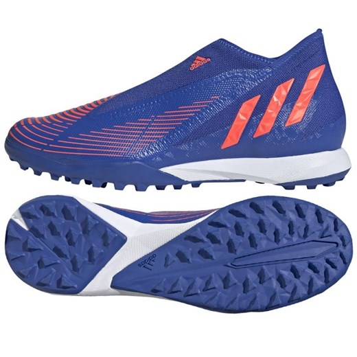 Buty adidas Predator Edge.3 Ll Tf GX2630 niebieskie niebieskie ze sklepu ButyModne.pl w kategorii Buty sportowe męskie - zdjęcie 177967779