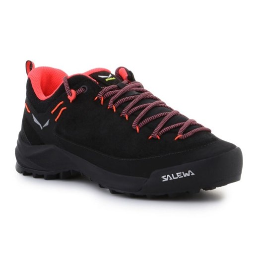 Buty Salewa Ws Wildfire Leather 61396-0936 czarne ze sklepu ButyModne.pl w kategorii Buty trekkingowe damskie - zdjęcie 177967799