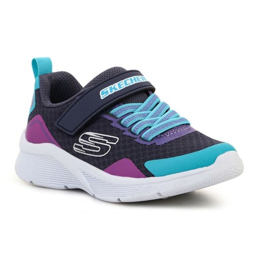 Buty Skechers 302348L-CCMT niebieskie ze sklepu ButyModne.pl w kategorii Buty sportowe dziecięce - zdjęcie 177967815