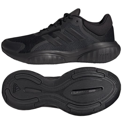 Buty do biegania adidas Response GW5705 czarne ze sklepu ButyModne.pl w kategorii Buty sportowe męskie - zdjęcie 177967955