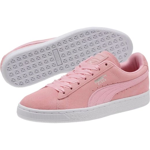 Buty Puma Suede Galaxy 369596 01 różowe ze sklepu ButyModne.pl w kategorii Trampki damskie - zdjęcie 177967959