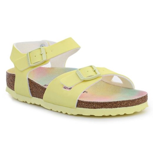 Birkenstock Sandały Rio Kids Candy Ombre Yellow 1022220 żółte ze sklepu ButyModne.pl w kategorii Sandały dziecięce - zdjęcie 177967968