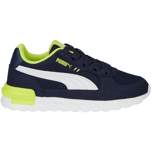 Buty Puma Graviton Ac Ps  381988 14 niebieskie ze sklepu ButyModne.pl w kategorii Buty sportowe dziecięce - zdjęcie 177968119
