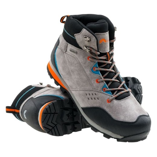 Buty Elbrus Condis Mid Wp 92800210610 szare ze sklepu ButyModne.pl w kategorii Buty trekkingowe męskie - zdjęcie 177968176