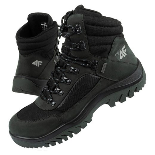 Buty trekkingowe 4F OBMH253 22S czarne ze sklepu ButyModne.pl w kategorii Buty trekkingowe męskie - zdjęcie 177968225
