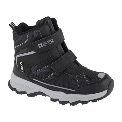 Buty Big Star Trekking K Shoes KK374157 czarne ze sklepu ButyModne.pl w kategorii Buty zimowe dziecięce - zdjęcie 177968289