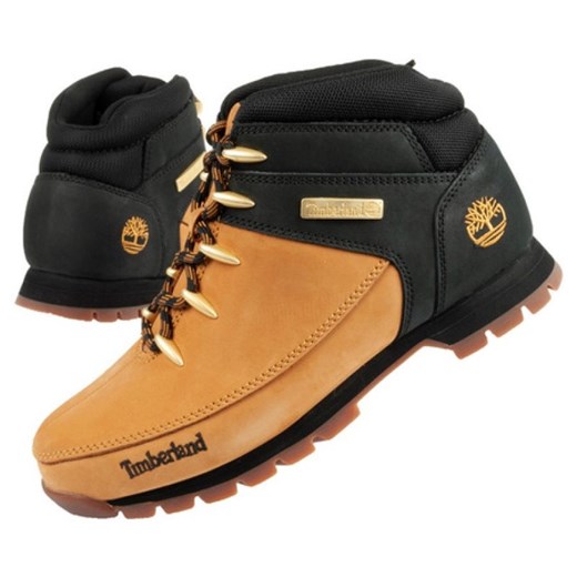 Buty trekkingowe Timberland Euro Sprint TB0A1NHJ brązowe ze sklepu ButyModne.pl w kategorii Buty trekkingowe męskie - zdjęcie 177968328