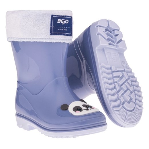 Kalosze Bejo Frise Wellies 92800432356 fioletowe ze sklepu ButyModne.pl w kategorii Kalosze dziecięce - zdjęcie 177968356