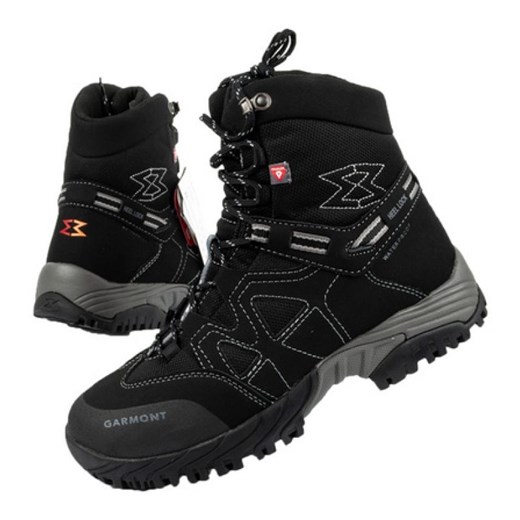 Buty trekkingowe Garmont Momentum Wp 002643 czarne ze sklepu ButyModne.pl w kategorii Buty trekkingowe męskie - zdjęcie 177968418