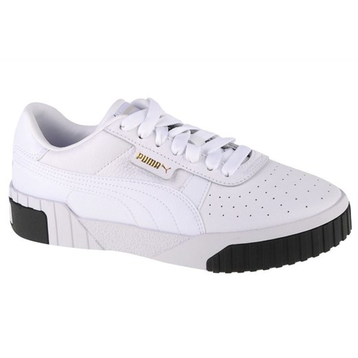 Buty Puma Cali W 369155-04 białe ze sklepu ButyModne.pl w kategorii Buty sportowe damskie - zdjęcie 177968617