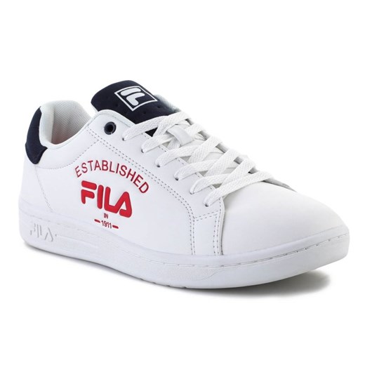 Buty Fila Crosscourt 2 Nt Logo M FFM0195-53032 białe ze sklepu ButyModne.pl w kategorii Trampki męskie - zdjęcie 177968668