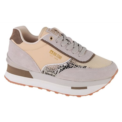 Buty Big Star Shoes W LL274364 beżowy ze sklepu ButyModne.pl w kategorii Buty sportowe damskie - zdjęcie 177968785