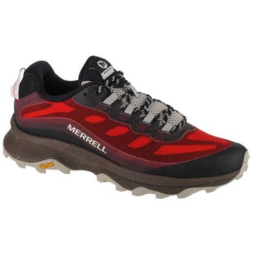 Buty Merrell Moab Speed M J067539 czerwone ze sklepu ButyModne.pl w kategorii Buty sportowe męskie - zdjęcie 177968788