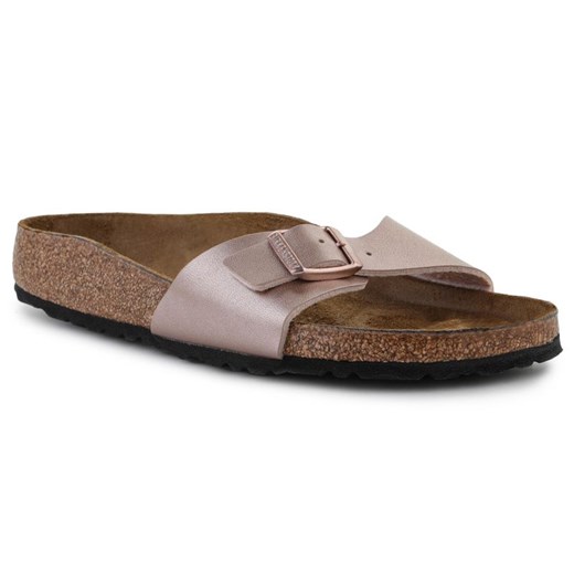Klapki Birkenstock Madrid Copper 1023927 beżowy ze sklepu ButyModne.pl w kategorii Klapki damskie - zdjęcie 177968909