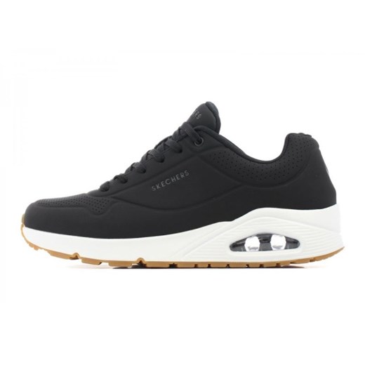 Buty Skechers Uno-Stand On Air M 52458-BLK czarne ze sklepu ButyModne.pl w kategorii Buty sportowe męskie - zdjęcie 177968966