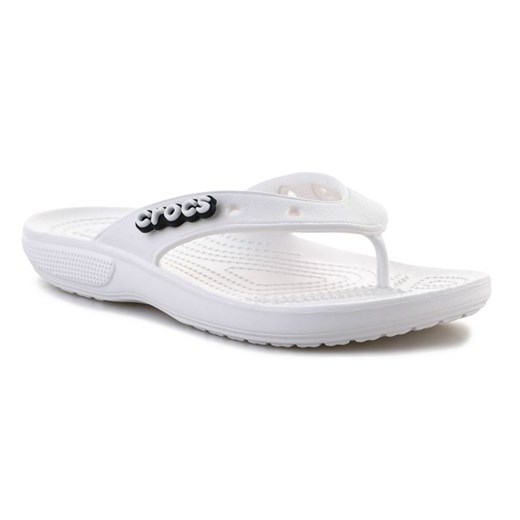 Japonki Crocs Classic Flip W 207713-100 białe białe ze sklepu ButyModne.pl w kategorii Klapki damskie - zdjęcie 177969039