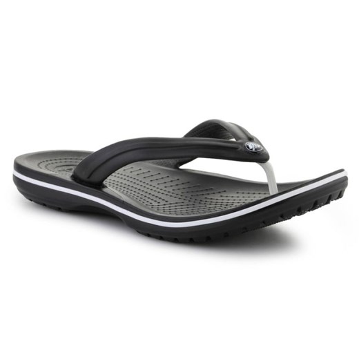 Klapki Crocs Crocband Flip Black U 11033-001 czarne ze sklepu ButyModne.pl w kategorii Klapki damskie - zdjęcie 177969076