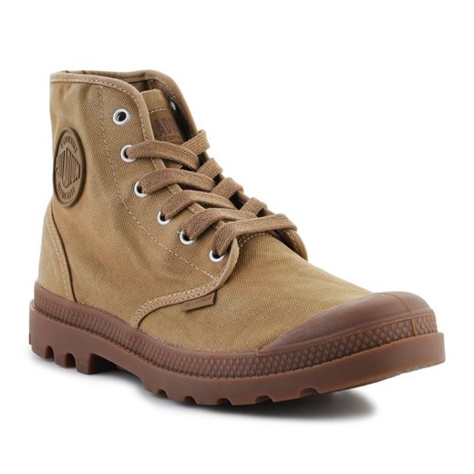 Buty Palladium Pampa Hi M 02352-307-M brązowe ze sklepu ButyModne.pl w kategorii Buty zimowe męskie - zdjęcie 177969179