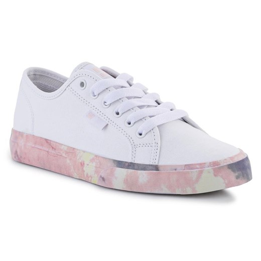 Buty DC Shoes W ADJS300295-PPF białe ze sklepu ButyModne.pl w kategorii Trampki damskie - zdjęcie 177969217