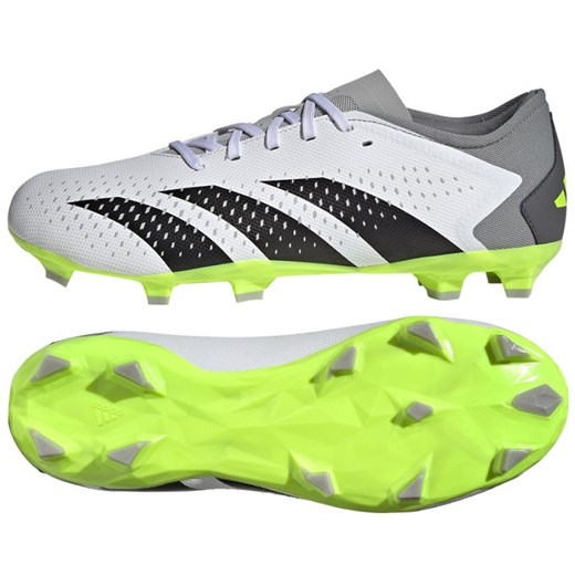 Buty adidas Predator Accuracy.3 L Fg M GZ0014 białe białe ze sklepu ButyModne.pl w kategorii Buty sportowe męskie - zdjęcie 177969255