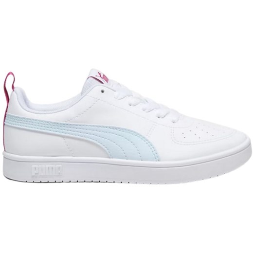 Buty Puma Rickie 384311 21 białe ze sklepu ButyModne.pl w kategorii Trampki dziecięce - zdjęcie 177969329