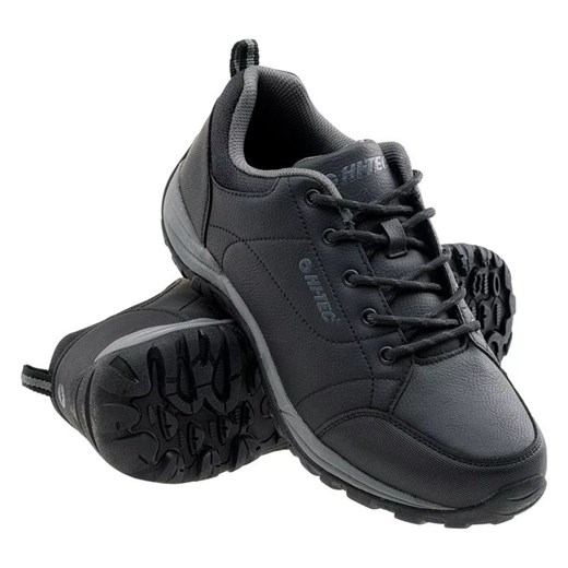 Buty Hi-Tec Canori Low M 92800210790 czarne ze sklepu ButyModne.pl w kategorii Buty sportowe męskie - zdjęcie 177969359