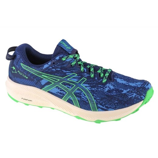 Buty do biegania Asics Fuji Lite 3 M 1011B467-400 niebieskie ze sklepu ButyModne.pl w kategorii Buty sportowe męskie - zdjęcie 177969386