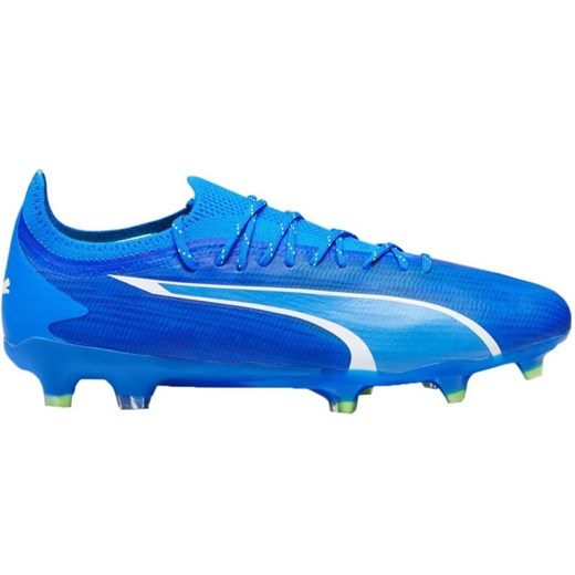 Buty Piłkarskie Puma Ultra Ultimate M FG/AG 107311 03 niebieskie ze sklepu ButyModne.pl w kategorii Buty sportowe męskie - zdjęcie 177969619