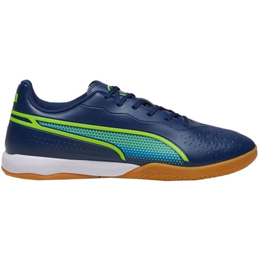 Buty piłkarskie Puma King Match It 107261 02 niebieskie ze sklepu ButyModne.pl w kategorii Buty sportowe męskie - zdjęcie 177969645