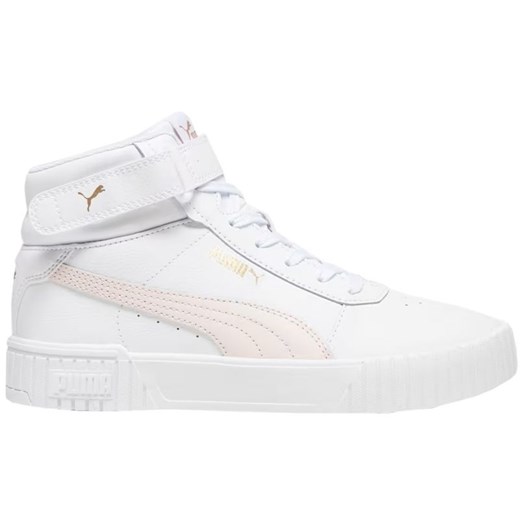 Buty Puma Carina 2.0 Mid 385851 07 białe ze sklepu ButyModne.pl w kategorii Buty sportowe damskie - zdjęcie 177969748