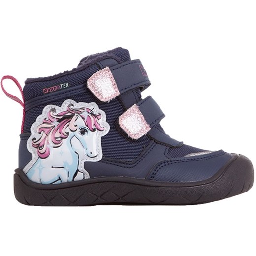 Buty Kappa Flake Tex 280021M 6722 niebieskie ze sklepu ButyModne.pl w kategorii Buty zimowe dziecięce - zdjęcie 177969789