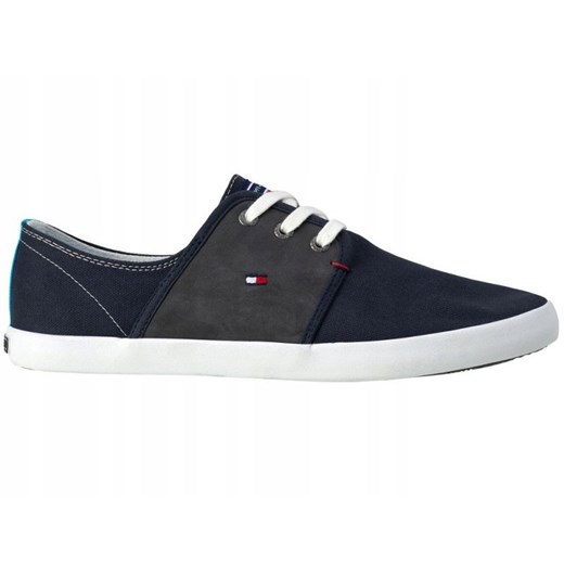 Buty Tommy Hilfiger Freddy 6C M FM56819315-403 niebieskie ze sklepu ButyModne.pl w kategorii Trampki męskie - zdjęcie 177969836