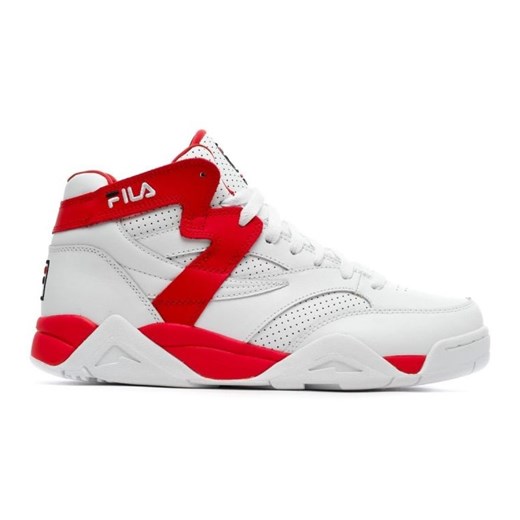 Buty Fila M-Squad Mid M FFM0212.13041 białe ze sklepu ButyModne.pl w kategorii Buty sportowe męskie - zdjęcie 177969896