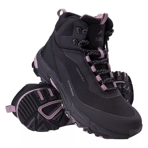 Buty Elbrus Elby Mid Ag W 92800555439 czarne ze sklepu ButyModne.pl w kategorii Buty trekkingowe damskie - zdjęcie 177969967