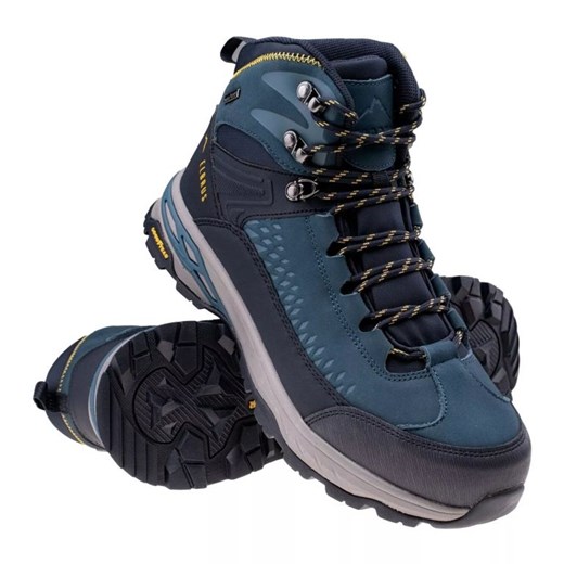 Buty Elbrus Engin Mid Wp Gr M 92800555453 niebieskie ze sklepu ButyModne.pl w kategorii Buty trekkingowe męskie - zdjęcie 177969968