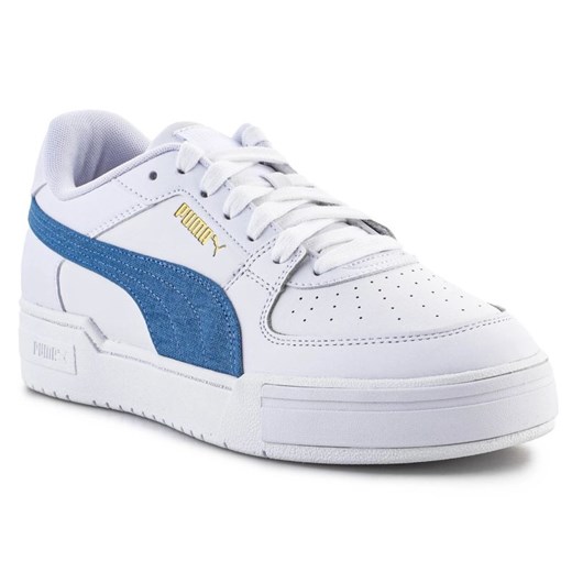 Buty Puma Cali Pro Denim Casual Unisex 385690-01 białe ze sklepu ButyModne.pl w kategorii Buty sportowe męskie - zdjęcie 177970019